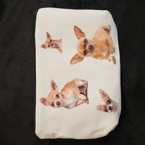 NEW- Cosmetic Bag- Dogs  - CHIHUAHUAS